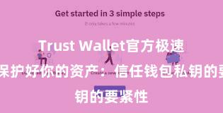 Trust Wallet官方极速下载 保护好你的资产：信任钱包私钥的要紧性